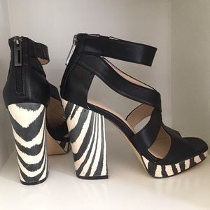 Calvin Klein Zebra Heel